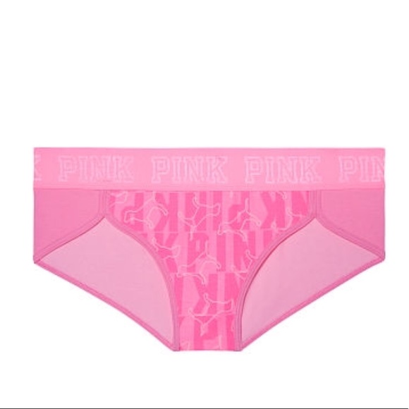 PINK Victoria's Secret Other - New Victoria’s Secret PINK Logo Hipster Panties - Large - Neon Pink